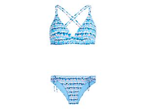 Protest Triangle bikini blauw